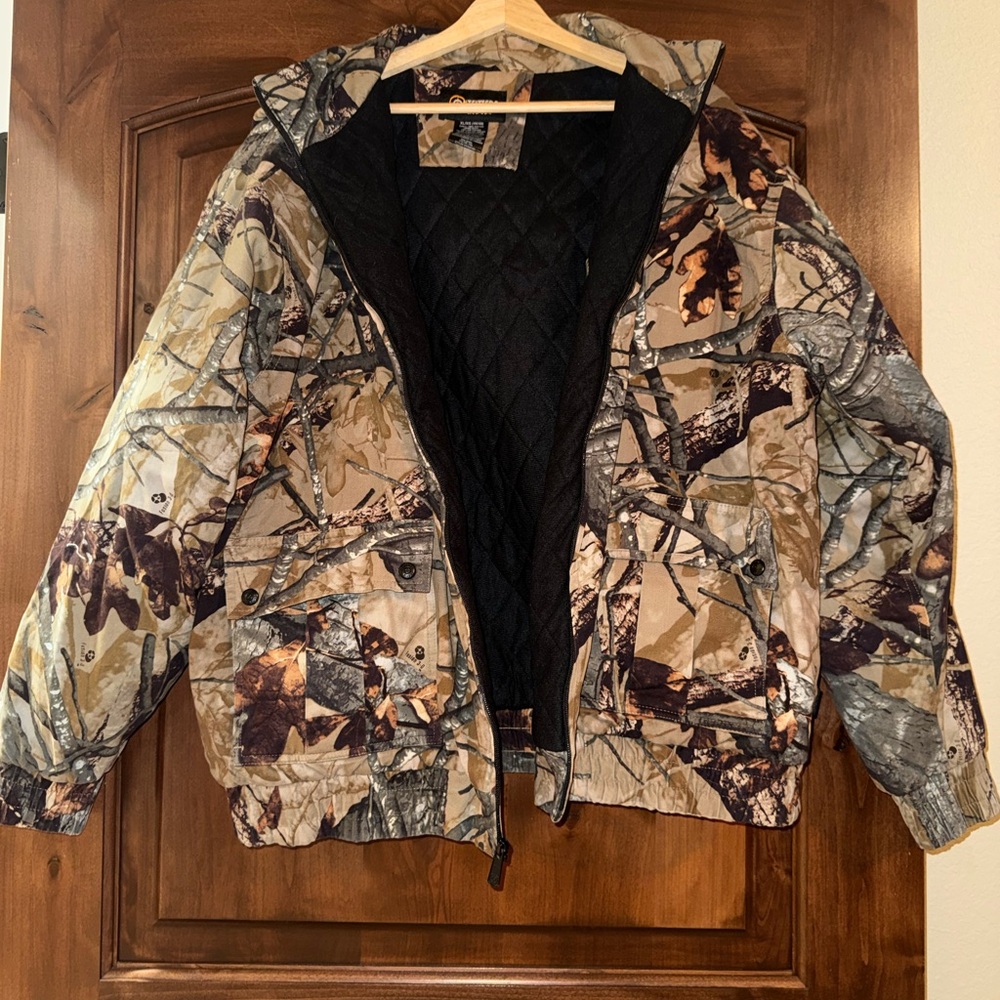 Camouflage Quilted Jacket
